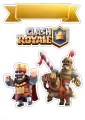 Obdélníkový jedlý papír k výřezu – Clash Royale (zlatá, červená, hnědá)