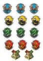 List jedlých koleček na cupcakes – Harry Potter Cupcakes (modrá, žlutá, zelená)