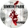 Kulatý jedlý obrázek na dort – Linkin Park (červená, černá, šedá)