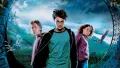 Obdélníkový jedlý obrázek na dort – Harry Potter a vězeň z Azkabanu (modrá, tyrkysová, černá)