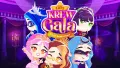Obdélníkový jedlý obrázek na dort – Krew Gala (fialová, modrá, růžová)