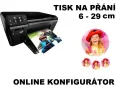 Kulatý jedlý obrázek na dort – Tisk na JEDLÝ PAPÍR, KULATÝ / HRANATÝ Ⓜ️ (červená, růžová, bílá)