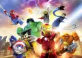Obdélníkový jedlý obrázek na dort – Avengers, Lego (červená, modrá, zelená)
