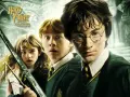 Obdélníkový jedlý obrázek na dort – Harry Potter, Harry s mečem a přátelé (zelená, černá, žlutá)