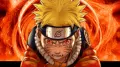 Obdélníkový jedlý obrázek na dort – Naruto, červené oči a plamenná energie (červená, žlutá, černá)