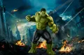Obdélníkový jedlý obrázek na dort – Hulk (zelená, černá, modrá)