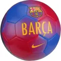 Kulatý jedlý obrázek na dort – Míč, Barcelona (modrá, červená, zlatá)