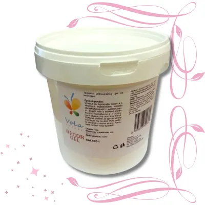 Decor Gel na jedlý papír 1 kg – kbelík Vola Colori