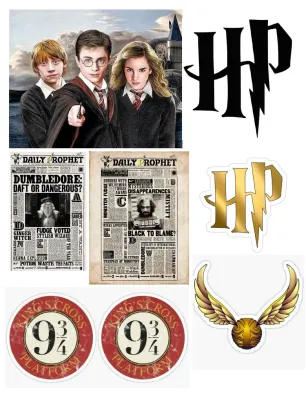Harry Potter – Denní věštec – jedlý papír k výřezu