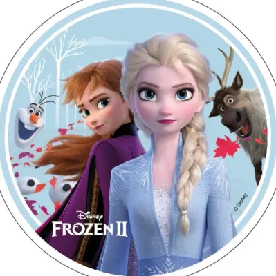 Frozen – Light – jedlý obrázek na dort