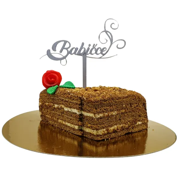 3D zápich BABIČCE – dortová dekorace