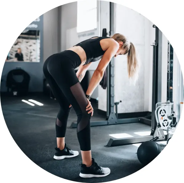 Kulatý jedlý obrázek na dort – Fitness (černá, šedá, bílá)