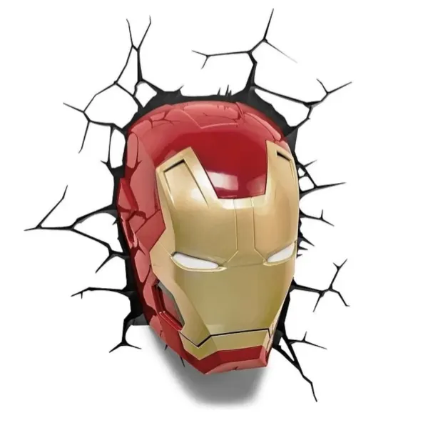 Kulatý jedlý obrázek na dort – Iron Man (červená, zlatá, bílá)