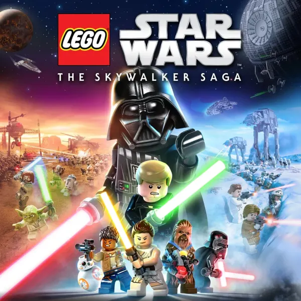 Obdélníkový jedlý obrázek na dort – LEGO, Star Wars (černá, modrá, bílá)