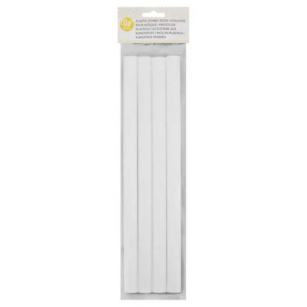 Velké plastové dortové výztuže Wilton 4 ks (31,8 cm)