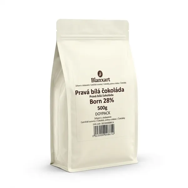 Blanxart Pravá bílá čokoláda Born 28% 500g
