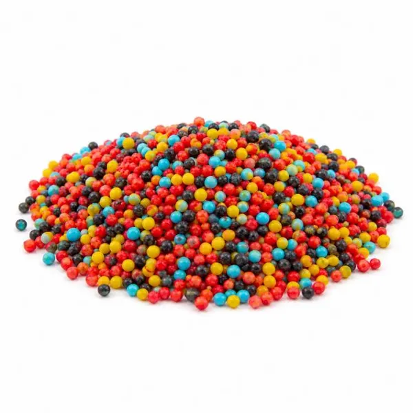 Cukrový posyp, Cars 50g - červená, modrá, černá, oranžová