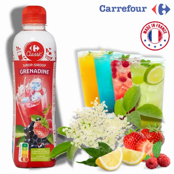Francouzský Grenadina sirup 750ml