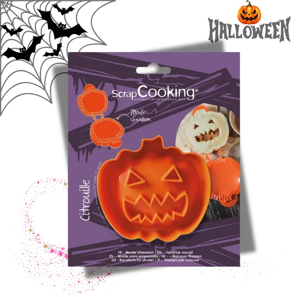Zlověstná DÝNĚ 2v1 vykrajovátko a formička na Halloween pečení