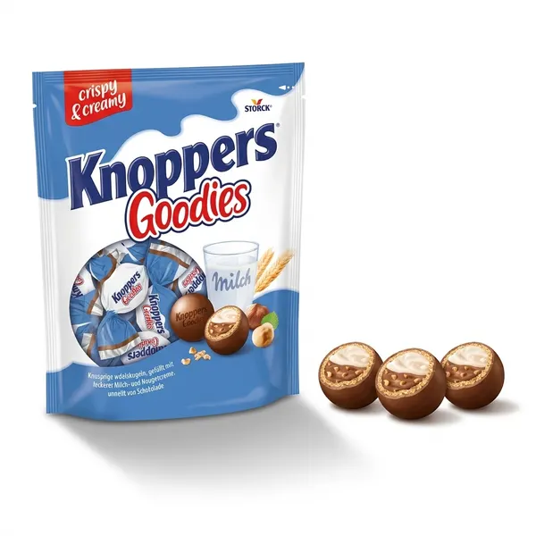 Oplatkové kuličky Knoppers Goodies 180g