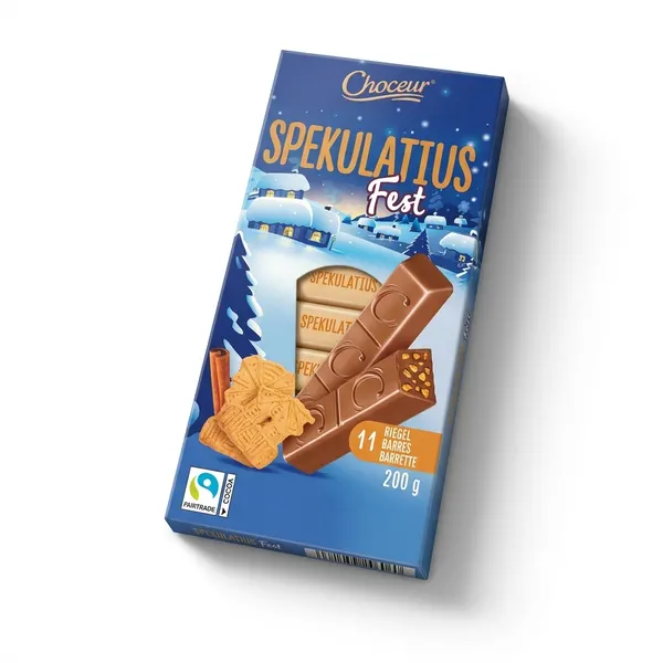 Čokoládové tyčinky Spekulatius Fest Choceur 200 g
