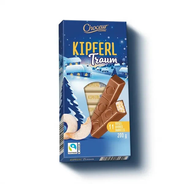 Čokoládové tyčinky Choceur Kipferl Traum 200 g