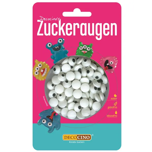 Cukrové oči - 25g - očička z cukru