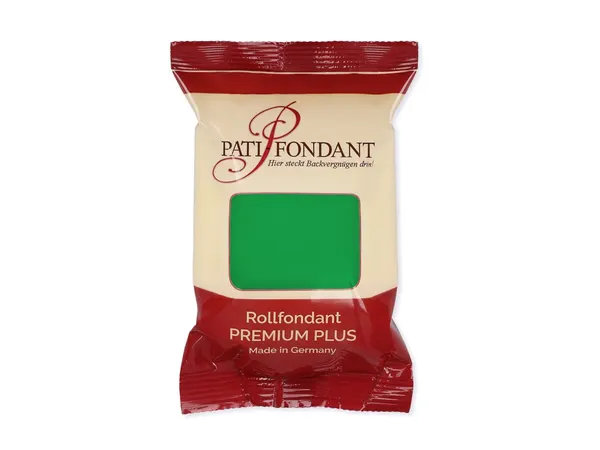 Německá potahovací hmota PATI PREMIUM 250g, zelená
