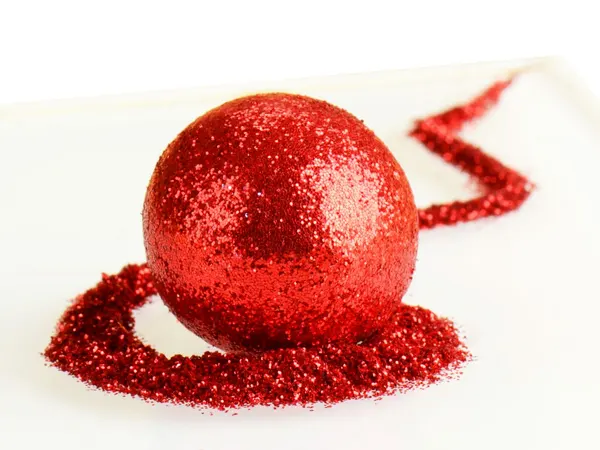 Nejedlý DISCO třpytivý pudr na dekorace 10g /15112 - ČERVENÝ