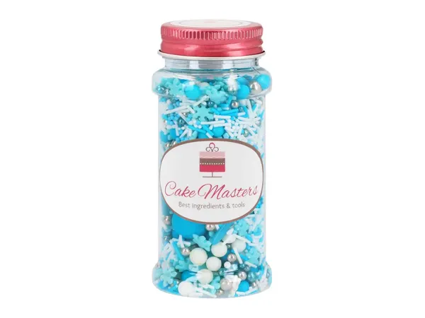 Zdobení na cukroví, dorty - LEDOVÝ mix, Německo 80g