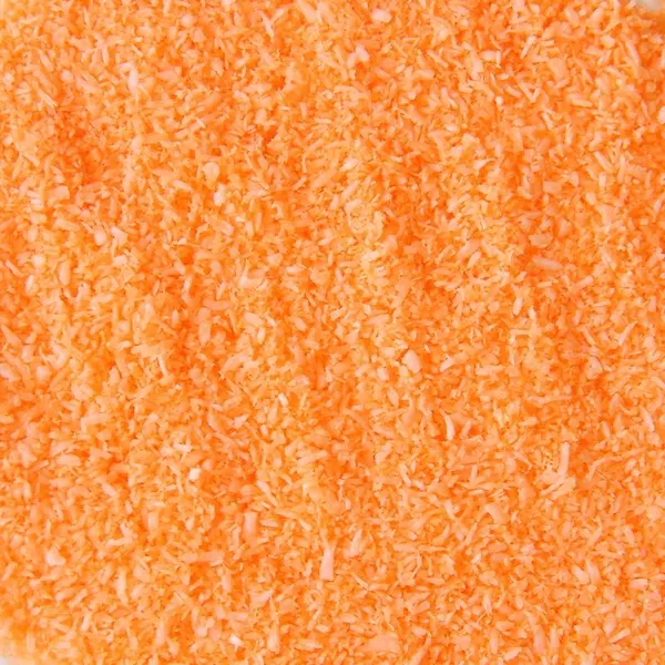 Strouhaný kokos oranžový 50g - Fagos
