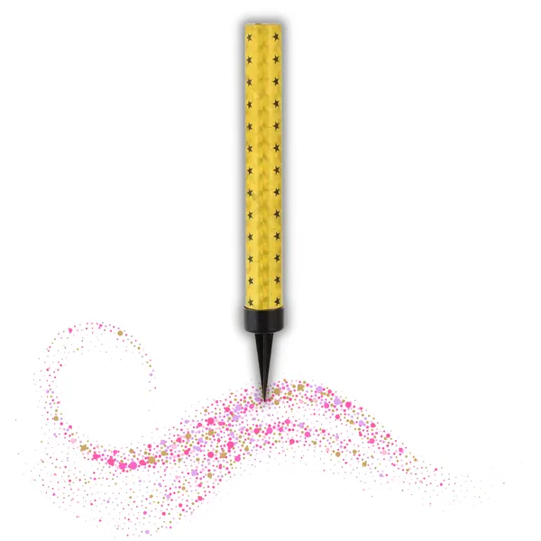 Dortová fontána zlatá 12 cm
