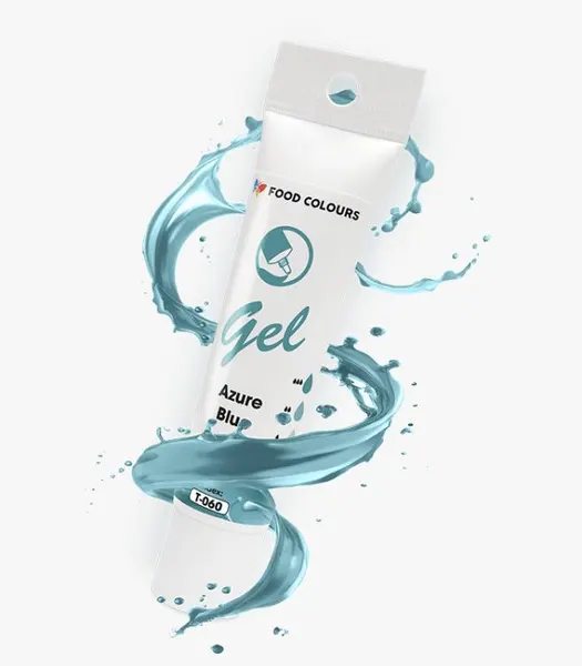 Gelová barva tuba Food Colours Azure Blue (30 g)