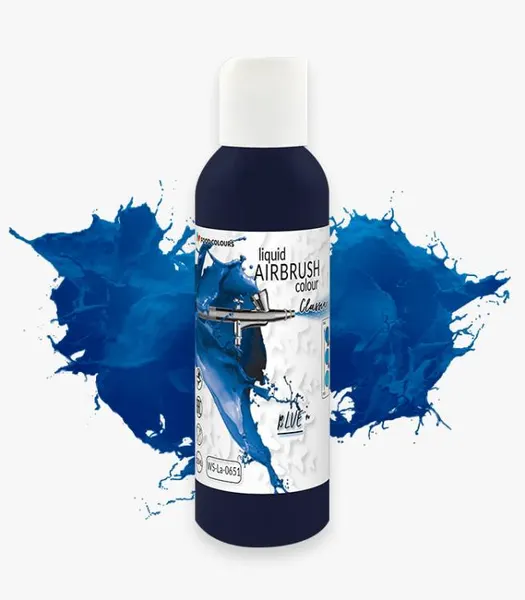 Airbrush barva tekutá Food Colours Blue (135 ml)