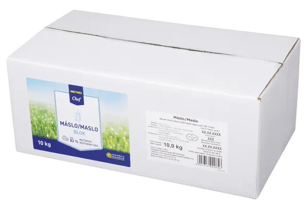 Máslo 82 % chlaz. 10 kg