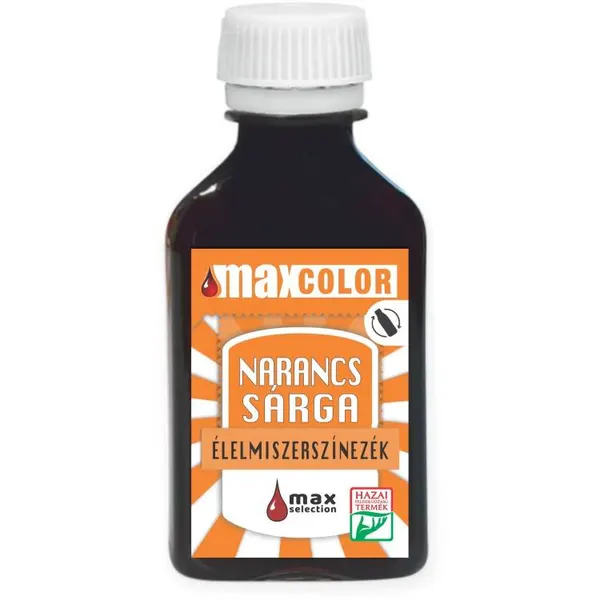 Tekutá barva MaxColor Oranžová (30 ml)