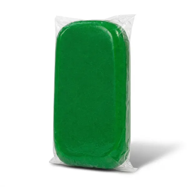 1kg barvený fondán s mandlemi na dort - zelený