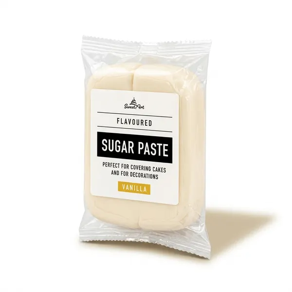 250g potahovací dortová hmota, Vanilka - bílá