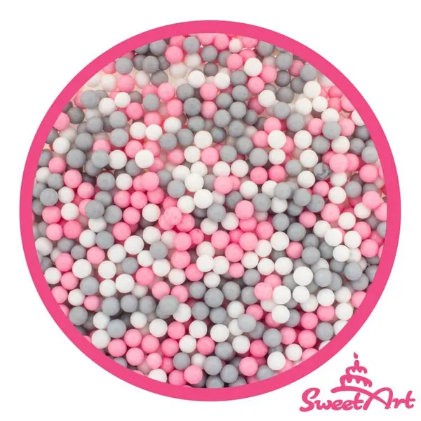 Cukrové perly SweetArt Kitty mix 5 mm (80 g)