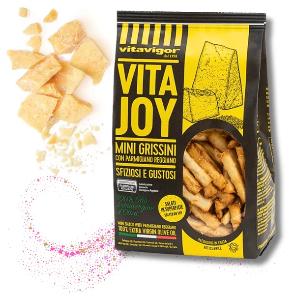 Krekry Grissini - s parmazánem 150g – Křupavý luxus z Milána