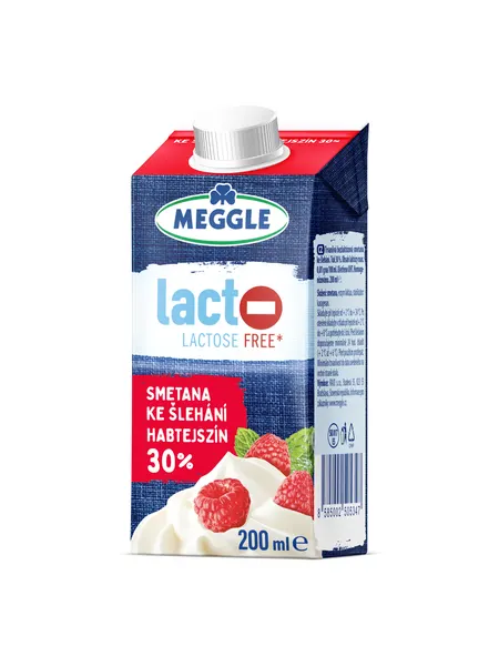 MEGGLE Smetana bezlaktózová 30% chlaz. 200 ml