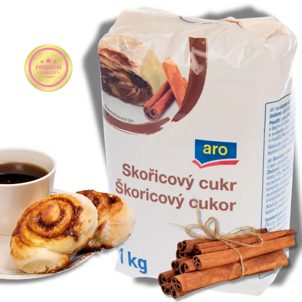 aro Cukr skořicový 1 kg