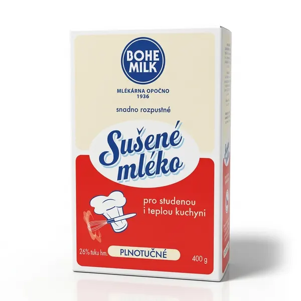 Mléko sušené plnotučné 400 g