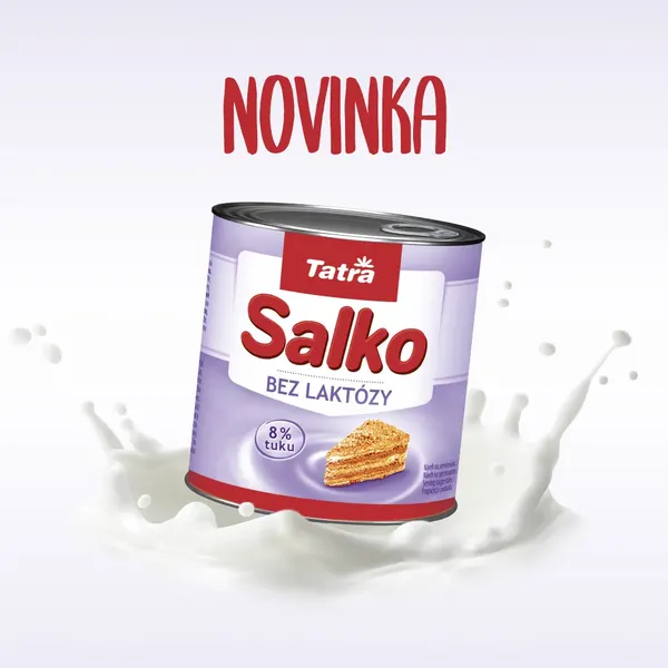 Tatra Salko 8% slazené 397g Bez laktózy