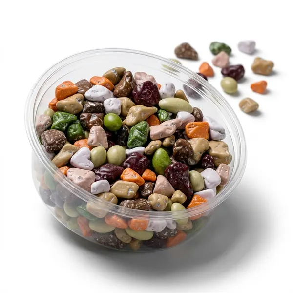 Čokoládové kamínky v barevné krustě 70g