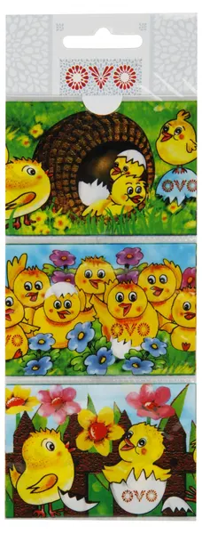 Košilky na vajíčka OVO smršťovací KUŘÁTKA 9 ks