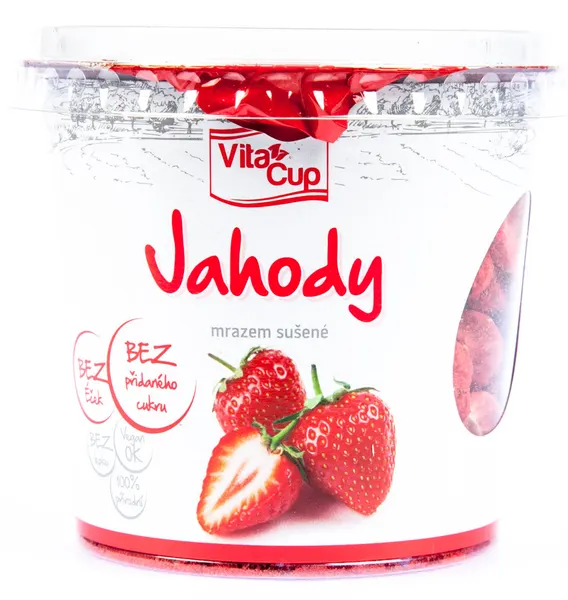 VitaCup Jahody plátky lyofilizované 25 g