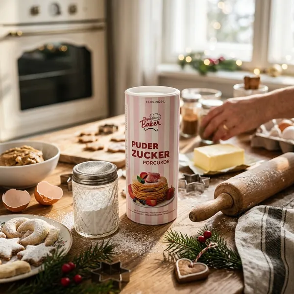 Cukr moučka Papa Baker v cukřence 250 g