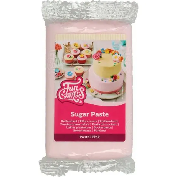 Potahovací hmota Pastel Pink 250g - FunCakes