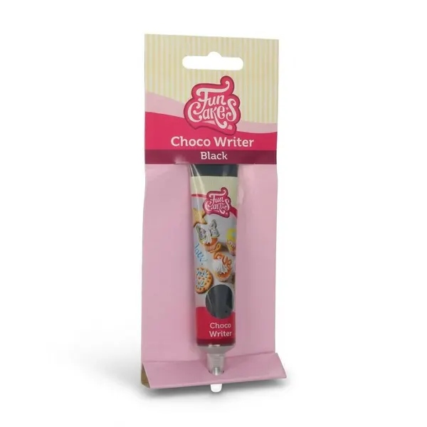 Zdobící tubičky - čokoládová zdobička - černá 25g